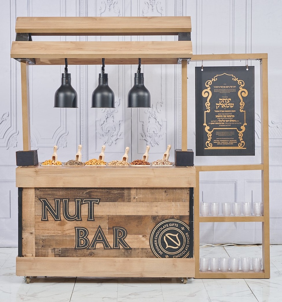 Nut Bar Chocolate Decor